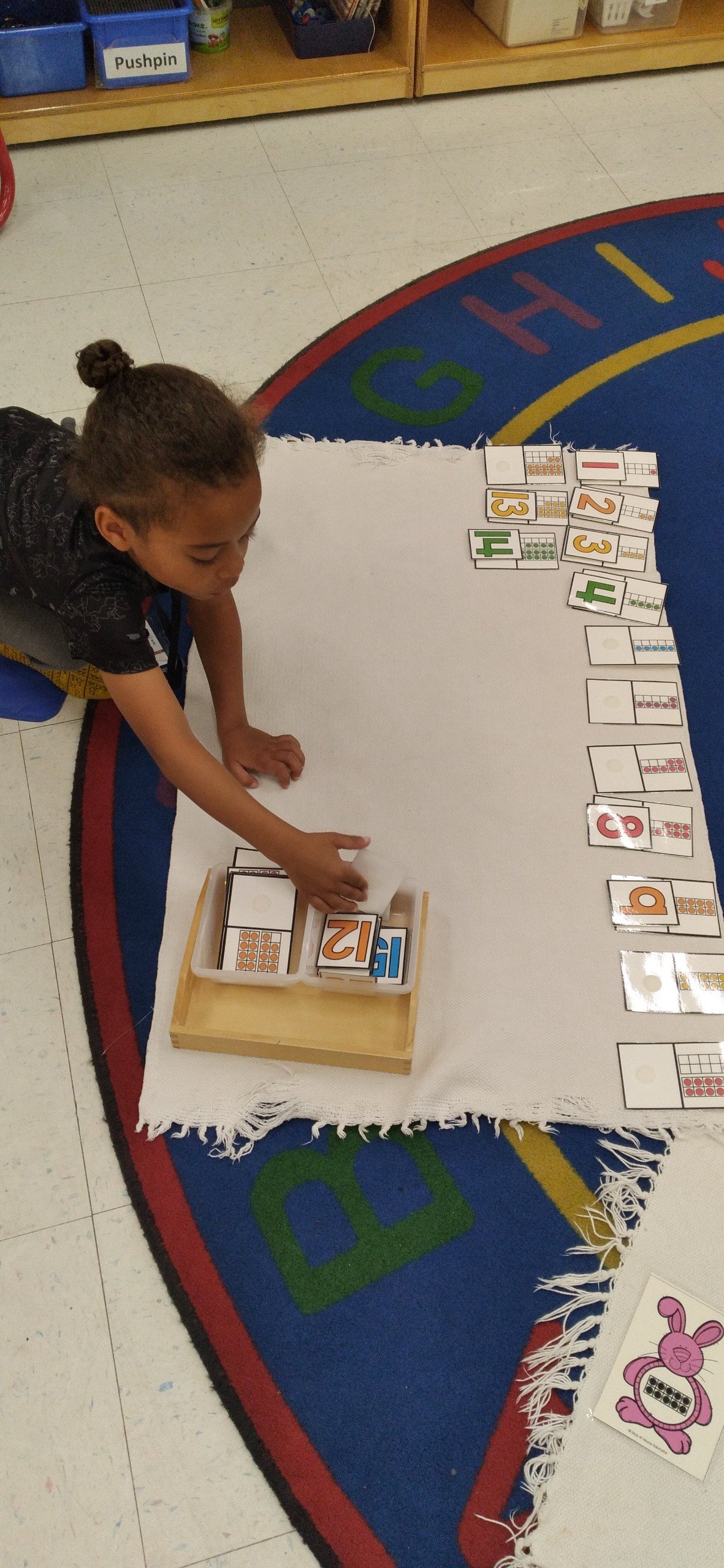 Children collaborating on hands-on learning activities